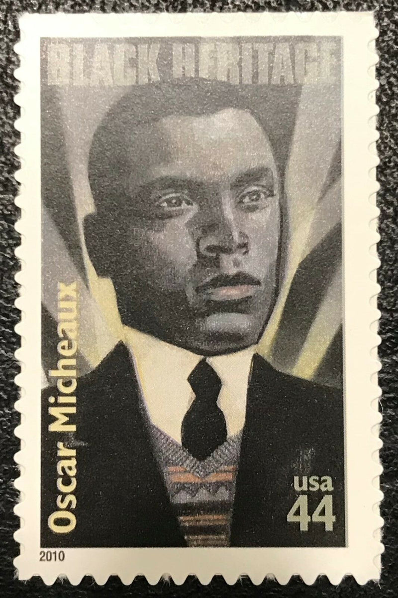 2010 Oscar Micheaux Single 44c Postage Stamp Sc 4464 DR157 Vegas