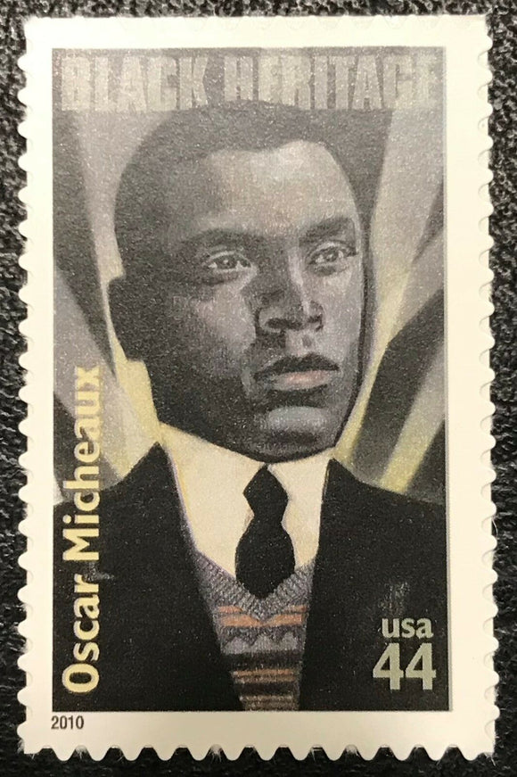 2010 Oscar Micheaux Single 44c Postage Stamp - Sc# 4464 - DR157