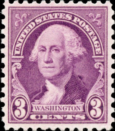 George Washingto  Single 3c Postgw Stamp  -Sc# 720 - MNH,OG