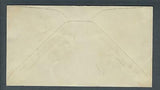 VEGAS - 1944/5 Submarine USS Dogfish Keel Laid Spader Double Cancel Cover -FK119