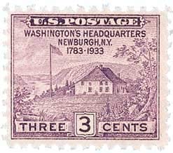 1933 Peace of 1783 Sesquicentennial Single 3c Postage Stamp,-Scott 727- MNH,OG
