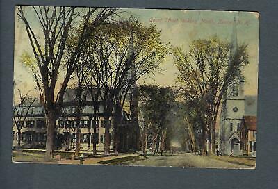 VEGAS - Posted 1905 Keene, NY - Court Street Loking North Postcard - FE448