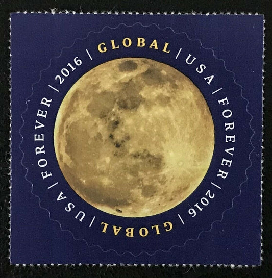 2016 The Moon Single Forever Postage Stamp - Scott - 5058 - MNH, OG - CX745