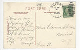 Posted 1909 USA Photo Postcard- Hotel Hotchkiss & Opera House, Oxford, NY (AT90)