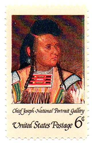 1968 US Native American Chief Joseph Single 6c Postage Stamp  - Scott 1364 -  MNH,OG