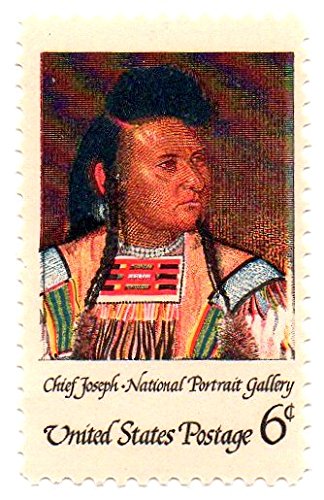 1968 US Native American Chief Joseph Single 6c Postage Stamp  - Sc# 1364 -  MNH,OG