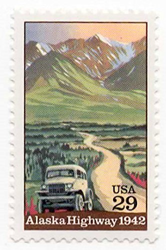 1992 Alaska Highway 50th Anniversary Single 29c Postage Stamp  - Scott 2635 -  MNH,OG
