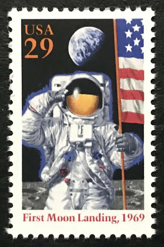 1994 USA Moon Landing Single 29c Postage Stamp - Scott 2841 - MNH - CW372a