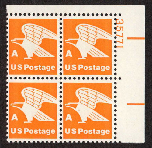 1978 Eagle A Plate Block Of 4 15c Postage Stamps - MNH, OG - Scott 1735 - CX335