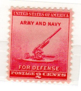 1940  Army-Navy National Defense Single 2c Postage Stamp  - Scott 900 - MNH,OG
