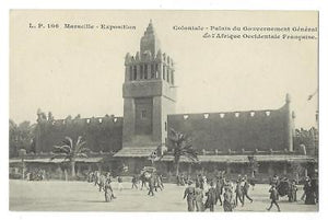 Early 1900s France Photo Postcard - Colonial Exposition - Marseille (ZZ88)