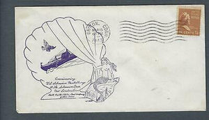 VEGAS - 1943 Submarine USS Muskallunge Commission Spader Cover - Groton - FJ118