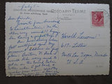 195x Italy To USA Photo Postcard - Read Note - Berghotel, Mooserkreuz (WW51)