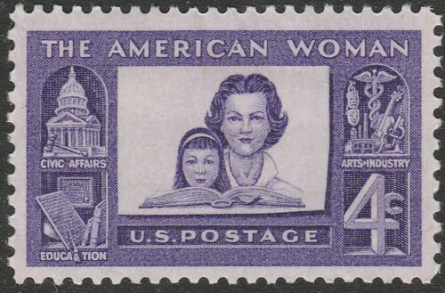 1960 - The American Woman Single 4c Postage Stamp - Scott - 1152 - MNH, OG - CX676a