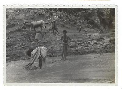 Estimated WW2 Era Real Photo Postcard - Possibly North East Africa - (OO88)