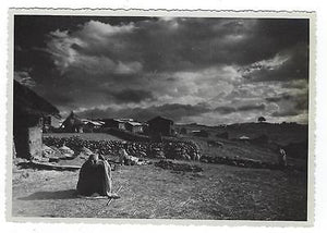 Estimated WW2 Era Real Photo Postcard - Possibly North East Africa - (OO89)