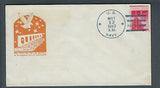 VEGAS - 1943 Submarine USS Bergall Keel Laid Spader Cover - Groton - FJ107