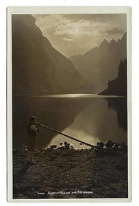 Vintage Switzerland Real Photo Postcard - Fahlensee - Echter Photo (NN41)