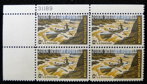 1969 John Wesley Powell Plate Block Of 4 6c Postage Stamps - MNH, OG -Sc# 1374 - CX359