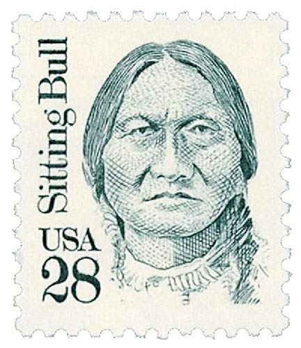 1989 Sitting Bull Single 28c Postage Stamp  - Scott 2183 -  MNH,OG
