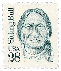1989 Sitting Bull Single 28c Postage Stamp  - Sc# 2183 -  MNH,OG