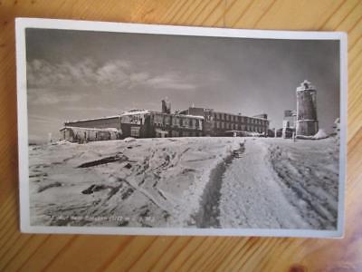 1938 Germany Photo Postcard - Brocken, Harz Mountains - Brocken Hotel (YY12)