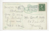 Posted 1914 USA Postcard - North Street, Middleton, NY (AT128)