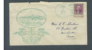 VEGAS - 1934 USA Submarine USS Cuttlefish Commission Cover - Tear READ - FK156