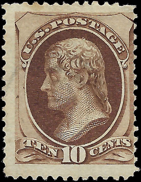 VEGAS - 1879 Jefferson - Scott161(?) - Used - Very Light Cancel - Toning Spot