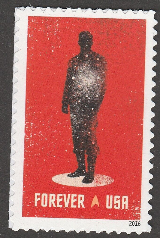 2016 Star Trek 50th Anniversary Single "Forever" Postage Stamp - Scott5133 - DR162a