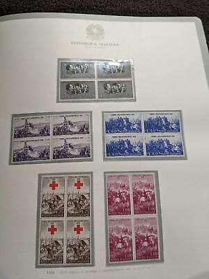 VEGAS - 1959-71 Italy GBE Album with MNH Block Collection ~108 Photos - FS133