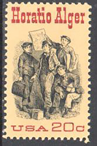1982 Horatio Alger Single 20c Postage Stamp - Scott 2010 - MNH - CW464c