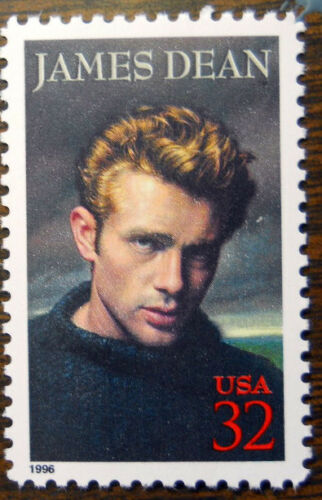1996 James Dean Single 32c Postage Stamp - Sc# - 3082 - MNH, OG - CX694