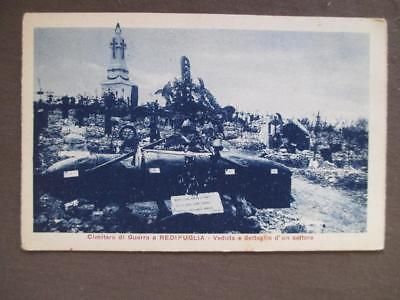 Vintage Italy Photo Postcard - War Cemetery (UU36)