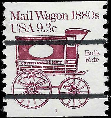 VEGAS - 1981-84 Scott 1903 Mail Wagon 1880s - Coil Single - Plate 1, MNH, OG -EZ16