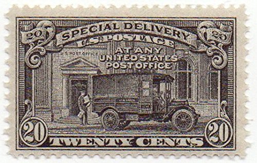 1927 Post Office Truck Special Delivery Single 20c Postage Stamp - Scott E19 -  MNH,OG