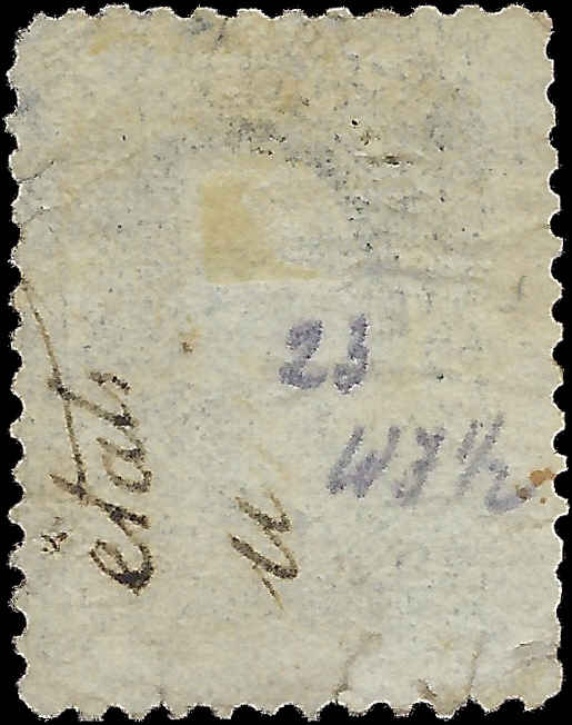 VEGAS - 1861-62 12c Washington - Scott69 Micro Tears, See Reverse Scan