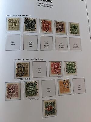 VEGAS -Denmark Davo Album To ~1976, BOB,Danish W. Indies Better Stamps~51 Photos