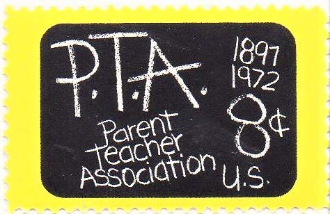 1972 PTA Blackboard Single 8c Postage Stamp  - Scott 1463 -  MNH,OG