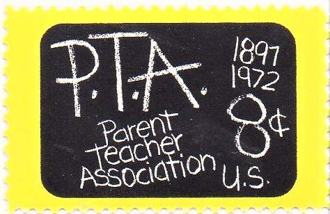 1972 PTA Blackboard Single 8c Postage Stamp  - Sc# 1463 -  MNH,OG