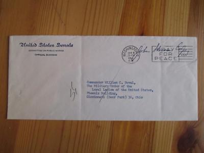 1964 USA United States Senate Stampless Cover - Committee On Public Works (YY21)