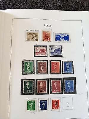 VEGAS -Norway Davo Album To ~1970, BOB Many Better Stamps - Hi $ Cat! ~55 Photos