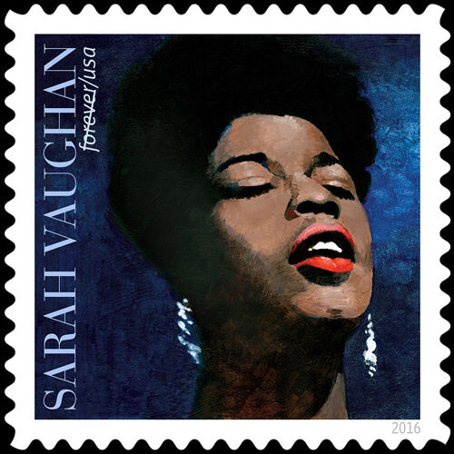 Sarah Vaughan Singer Black Heritage Single "Forever" Postage Stamp - MNH, OG - Scott 5059