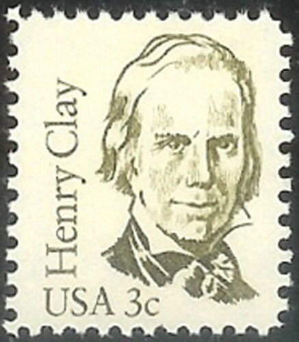 1983 Henry Clay Single 3c Postage Stamp - MNH, OG - Scott 1846