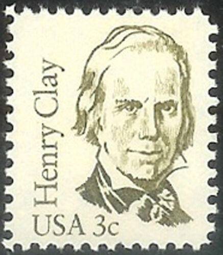 1983 Henry Clay Single 3c Postage Stamp - MNH, OG - Sc# 1846