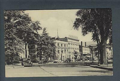 VEGAS - Posted In 1945 - Westfield, MA - Park Square Business Section - FE483