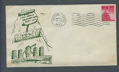 VEGAS - 1943 Submarine USS Cavalla Keel Laid Cover - Groton, CT - FJ218
