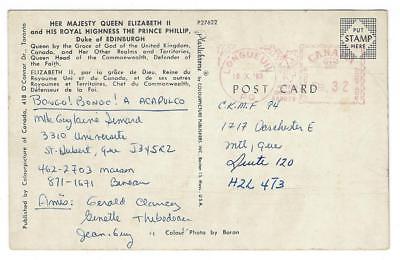 1983 Canada Photo Postcard - Queen Elizabeth & Prince Phillip (AP18)