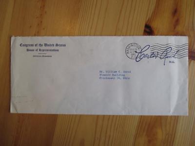 1963 USA US House Of Representives Stampless Official Cover - (YY24 ...