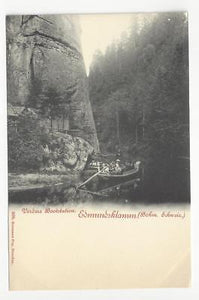 Vintage Switzerland Photo Postcard - Edmundsklamm, Bohm (AN37)